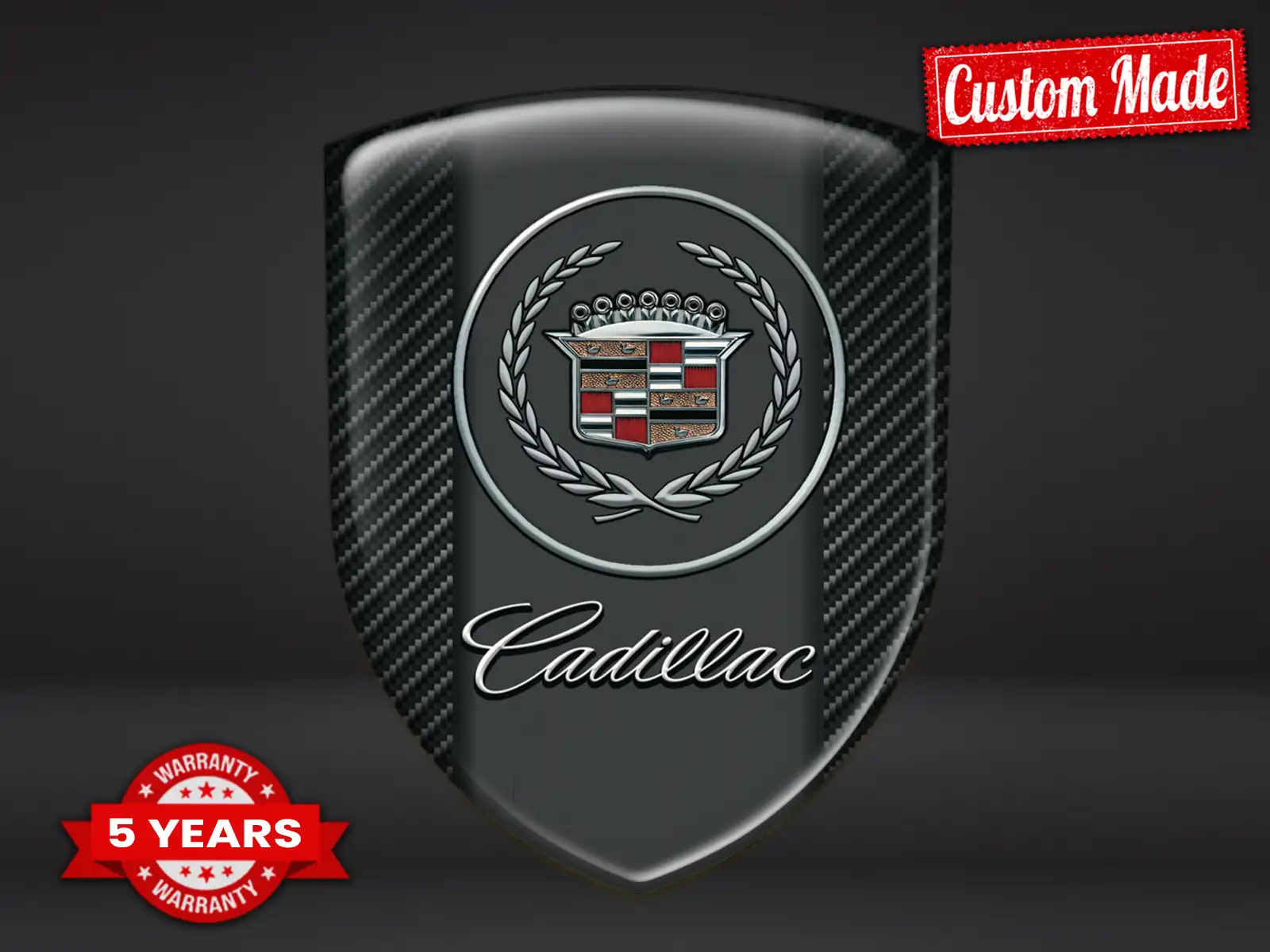 Cadillac Auto Fensteraufkleber Robust Anpassbar Pro